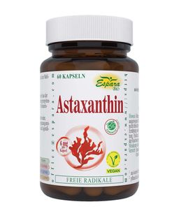 Espara Astaxanthin BIO Kapseln – Antioxidativer Schutz aus der Blutregenalge