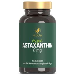 Vitactiv Astaxanthin 8 mg – vegane Kapseln aus Haematococcus-Alge