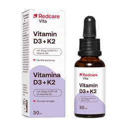 Redcare Vitamin D3 + K2