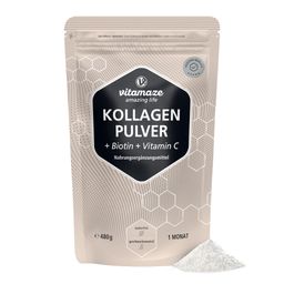 Vitamaze Kollagen Pulver + Biotin + Vitamin C