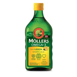Möller’s Omega-3 Zitrone (500 ml Vorratsflasche)