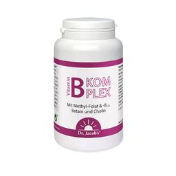 Dr. Jacob’s Vitamin-B-Komplex B6 B12 Methyl-Folat (5-MTHF) Betain Cholin