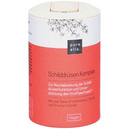 pure ella. Gélules de complexe thyroïdien avec iode, sélénium et vitamines B