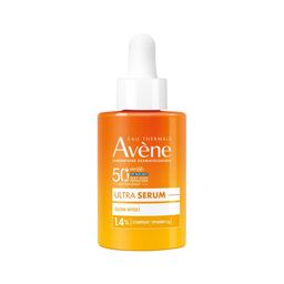 Avène Ultra Serum Glow Effekt LSF 50+ - Gesichtsserum gegen Pigmentflecken mit Sonnenschutz & HEV Blue Light Filter