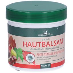 HERBAMEDICUS Baume pour la peau aux feuilles de vigne rouge et au marron d'Inde