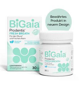 BiGaia Prodentis® Fresh Breath– Probiotische Lutschtabletten Frische Minze