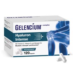 GELENCIUM® Hyaluron Intense hautement dosé 500 mg avec vitamine C