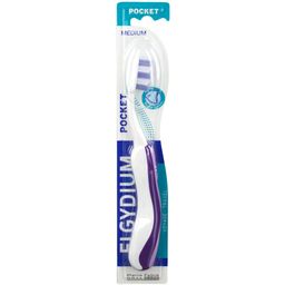 ELGYDIUM POCKET - Brosse à dents de poche ou de voyage, Médium