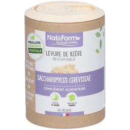 Nat&Form Levure de bière revivifiable Bio en gélules