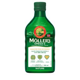 Möller's Omega 3 Huile de Foie de Morue Sans Arôme