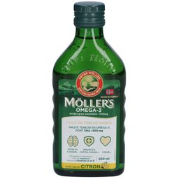 Möller's Omega-3 Dorschleberöl Aroma Zitrone
