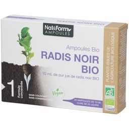Nat & Form Ampoules Radis noir Bio