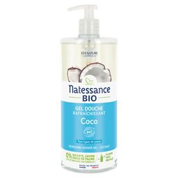 Natessance Kokosnusswasser-Duschgel Bio-zertifiziert Physiologischer pH-Wert