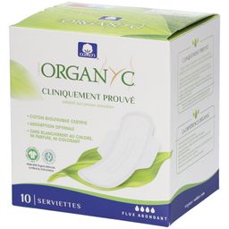 Organyc® Serviettes flux abondant