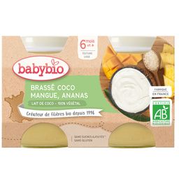 Babybio BRASSÉ COCO MANGUE ANANAS ab 6 Monate