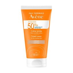 Avène Solaire Getönte Creme SPF50+ UVB UVA Blaulicht HEV mit Parfum