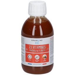 GRANIONS® Kid 23 Vitamine - Aux Plantes Goût Tutti frutti