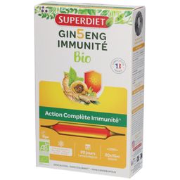 Superdiet Ginseng immunité bio vitalité