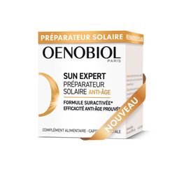 OENOBIOL SUN EXPERT SOLAR PREPARATEUR ANTI-AGE, Nahrungsergänzungsmittel - 30 Kapseln