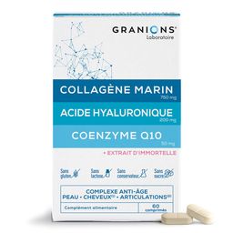 Laboratoire des GRANIONS® Kollagen-Komplex, Hyaluronsäure & Coenzym Q10
