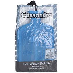 Cassandra Wärmflasche Classic Blau 1,8L