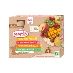 Babybio MULTI-PARFUMS GOURDES FRUITS ab 6 Monaten