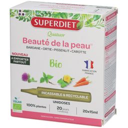 Superdiet Quatuor beauté de la peau bio
