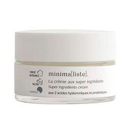 Minimalistisch die Creme mit den Superzutaten