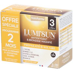 Nat&Form Lumi'Sun® Préparateur solaire en gélules
