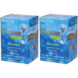 Ferrotone® + Vitamine C au goût pomme