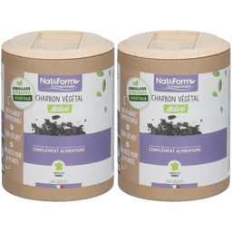 Nat & Form Ecocert® Charbon végétal activé