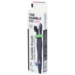 The Humble Co. Brosse à Dents Kids Ultra-Soft – Lot de 2
