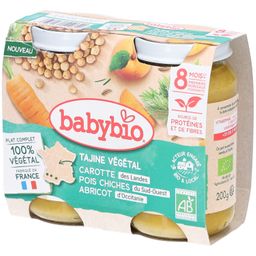 BABYBIO Tajine Vegetal Karotte Kichererbsen Aprikose