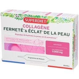 Superdiet Collagène fermeté éclat peau goût fruité
