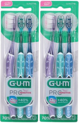 GUM® PRO Sensitive Brosse à dents 510 ultra soft