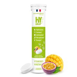 GRANIONS Feuchtigkeits-Elektrolyt-Tablette Hydrop Mango-Passionsfrucht