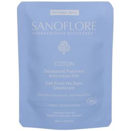 SANOFLORE Déodorant Roll-On 24h Coton Recharge