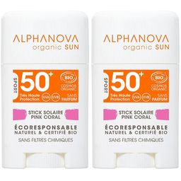 Alphanova SOLAR STICK ROSE TRÈS HAUTE PROTECTION VISAGE SPF50+