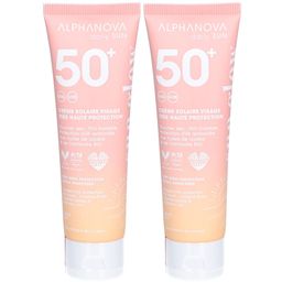 Alphanova Crème solaire visage SPF50+ toucher sec aux huiles bio