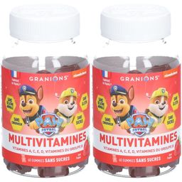 GRANIONS Patrol - Gummibärchen Multivitamine - 60 Gummibärchen - Fraise
