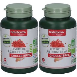 Nat&Form LEVURE DE RIZ ROUGE & AIL
