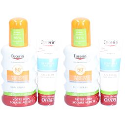 Eucerin® SUN SENSITIVE PROTECT Spray SPF 50+ und SENSITIVE RELIEF Gel-Creme
