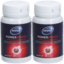 Manix PowerBoost Ergänzung sexuelle Stimulation Tribulus Ginseng
