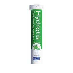 HYDRATIS - Hydration Electrolyte Pastilles - Minze - Verbessert die Hydratation und fördert die Energie - Isotonische Formel - Sport, Erholung, Wellness - 1 Tube (20 Pastillen)