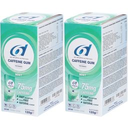 6D Sports Nutrition Koffein-Kaugummi Minze