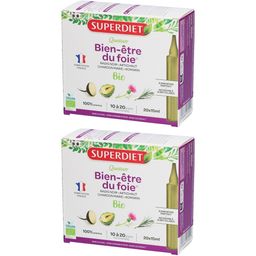 Superdiet Quatuor Bio Leber - Schwarzer Rettich, Artischocke, Distel, Rosmarin