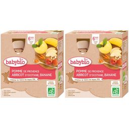 Babybio POMME & ABRICOT D'OCCITANIE BANANE 6 Monate