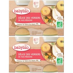 Babybio DÉLICE DES VERGERS DE NOS RÉGIONS dès 4 mois
