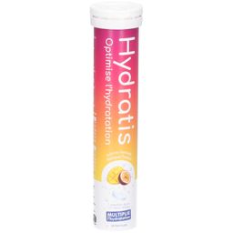 Hydratis Feuchtigkeitslösung – Brausetabletten mit Mango-Passionsfrucht-Geschmack