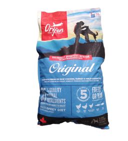 ORIJEN Original – Trockenfutter für Hunde aller Lebensphasen mit Huhn, Truthahn und Fisch